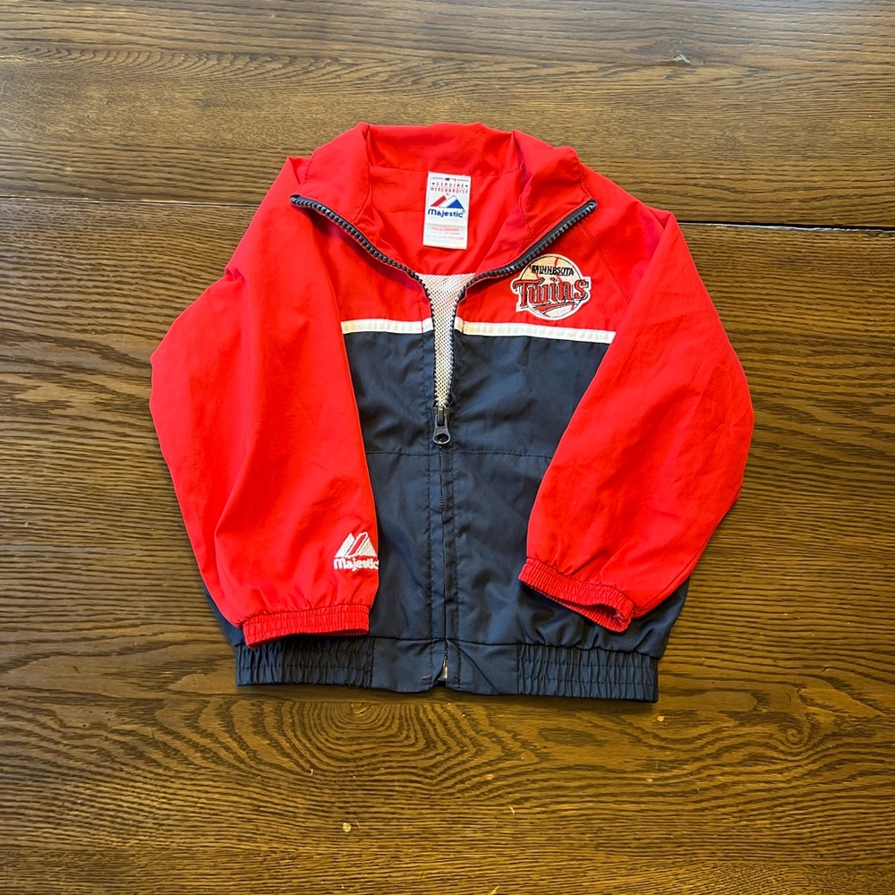 24 month Minnesota Twins Majestic Windbreaker